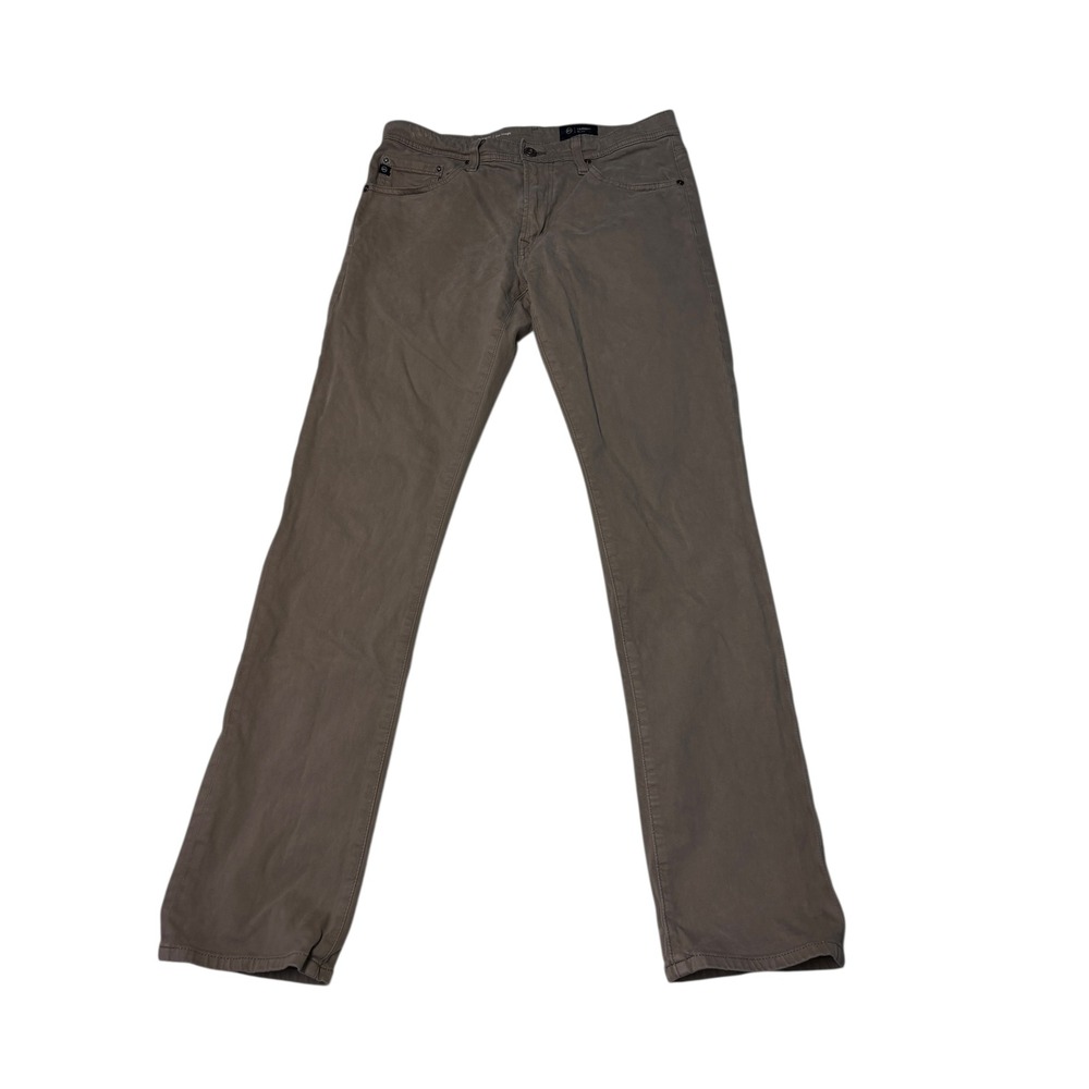 AG Jeans Everett Slim Straight‎ Chinos Tan Mens 31x31 Cotton Elastane